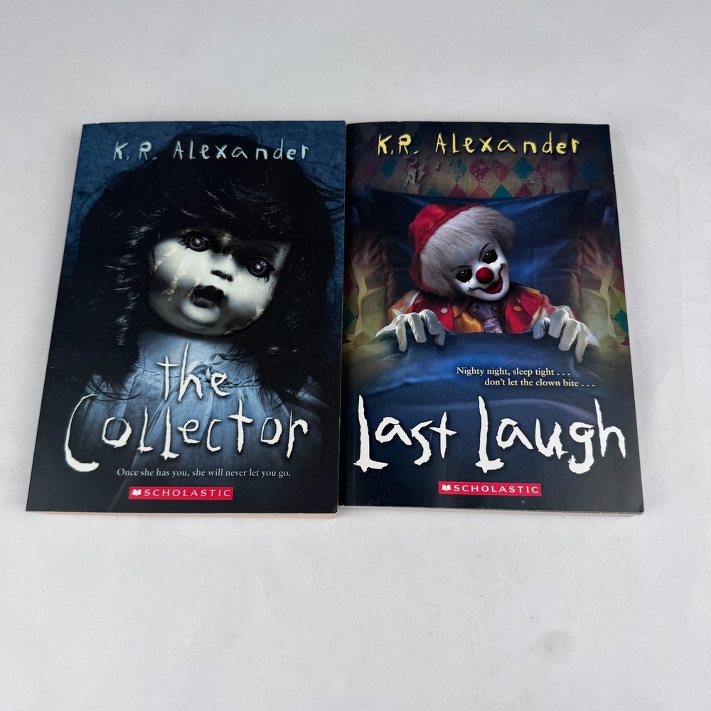K.R Alexander Lot of 2 Paperback Books The Collector Last Laugh
